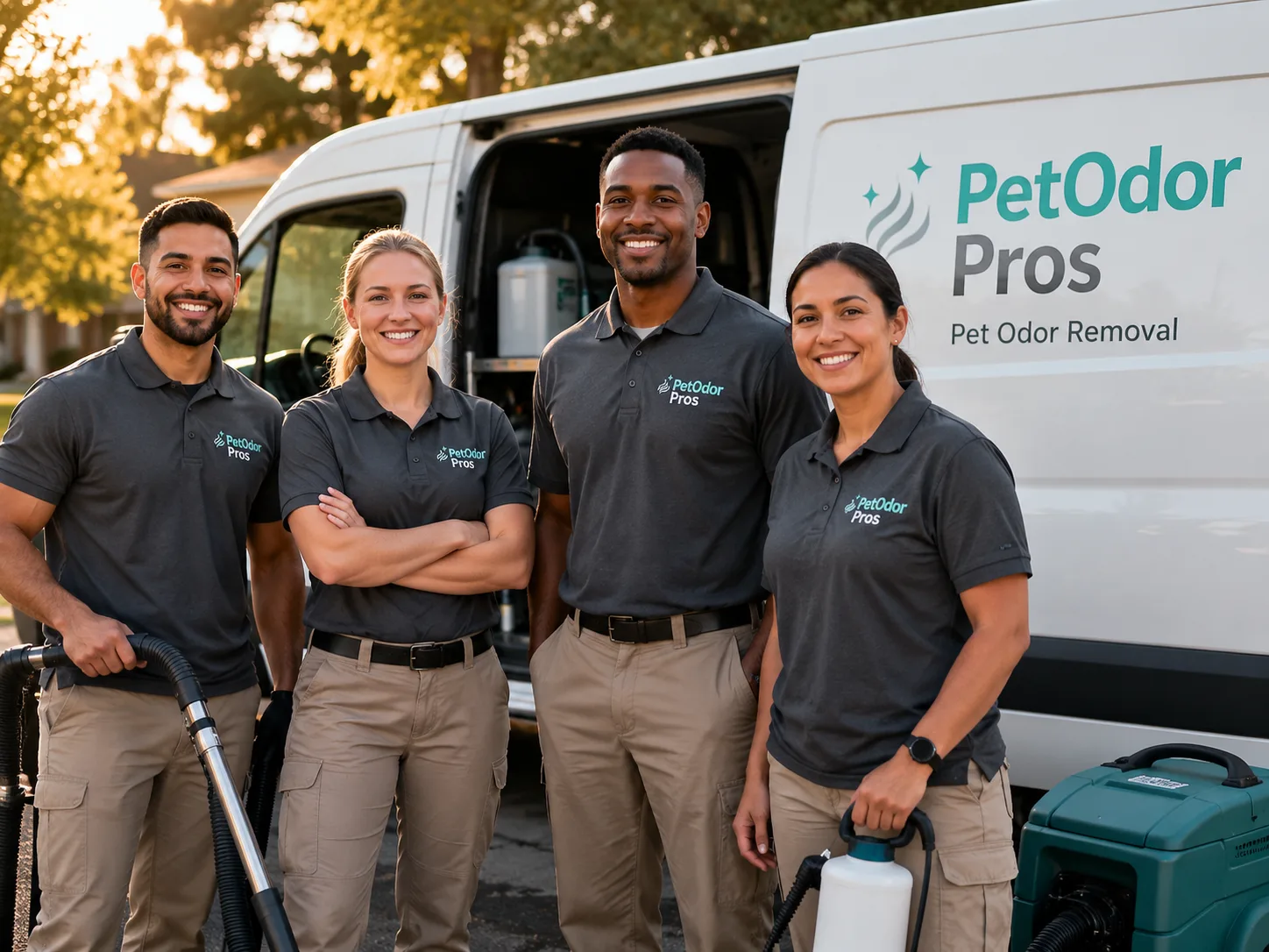 Pet Odor Removal team serving Canton, MA